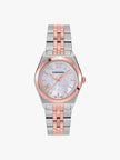SALVATORE FERRAGAMO Vega New Quartz Mother of Pearl Dial Ladies Watch image 0