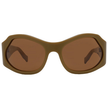 Ferragamo  Salvatore Brown Wrap Ladies Sunglasses image 2