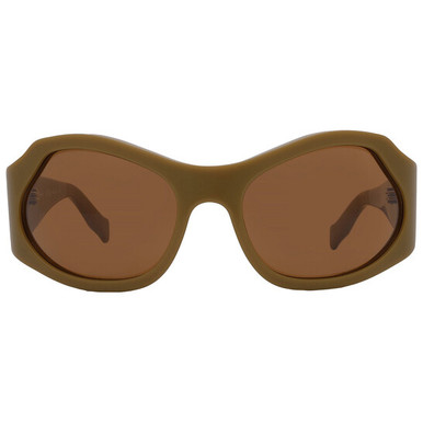 Ferragamo  Salvatore Brown Wrap Ladies Sunglasses image 2