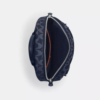 COACH Charter Pack In Signature Denim image 1