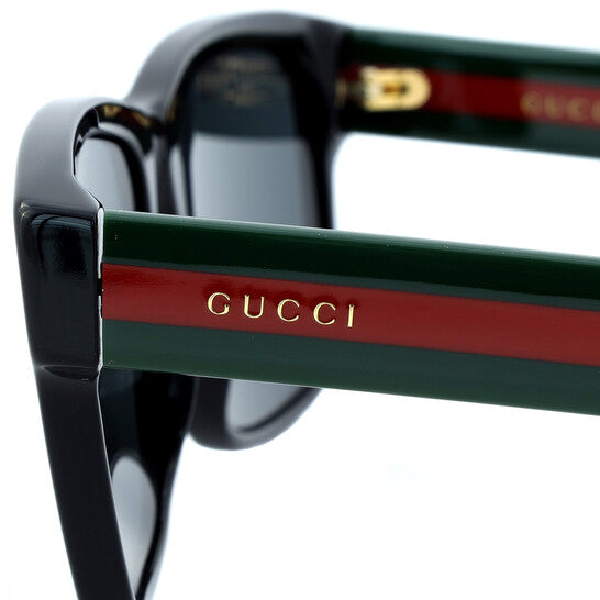 Gucci Grey Square Men's Sunglasses image 1