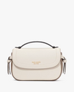 KATE SPADE Knott Colorblocked Top-handle Crossbody - Parchment Multi image