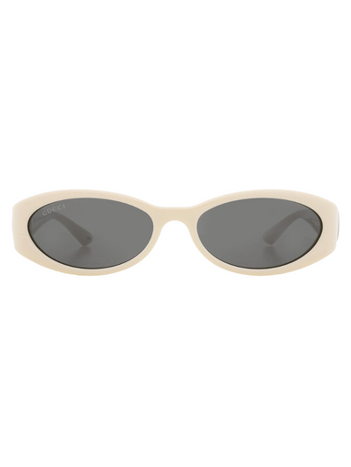 GUCCI  Grey Oval Ladies Sunglasses image 1