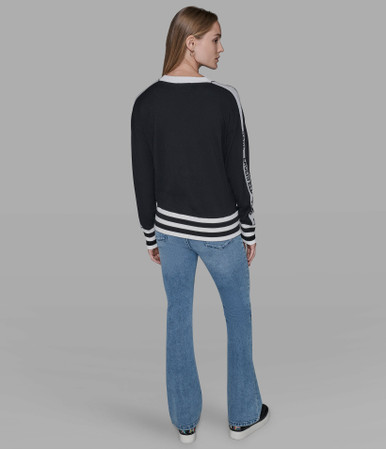 KARL LAGERFELD Karl In Blazer Sweater image 1