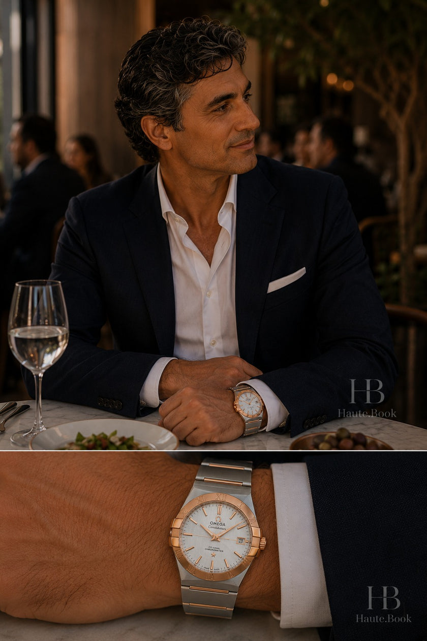 OMEGA Constellation 35 mm, Steel ‑ Red gold On Steel ‑ Red Gold image 0