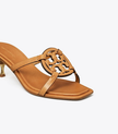TORY BURCH Miller Bombé Low Heel Sandal - Caramel Corn image 1