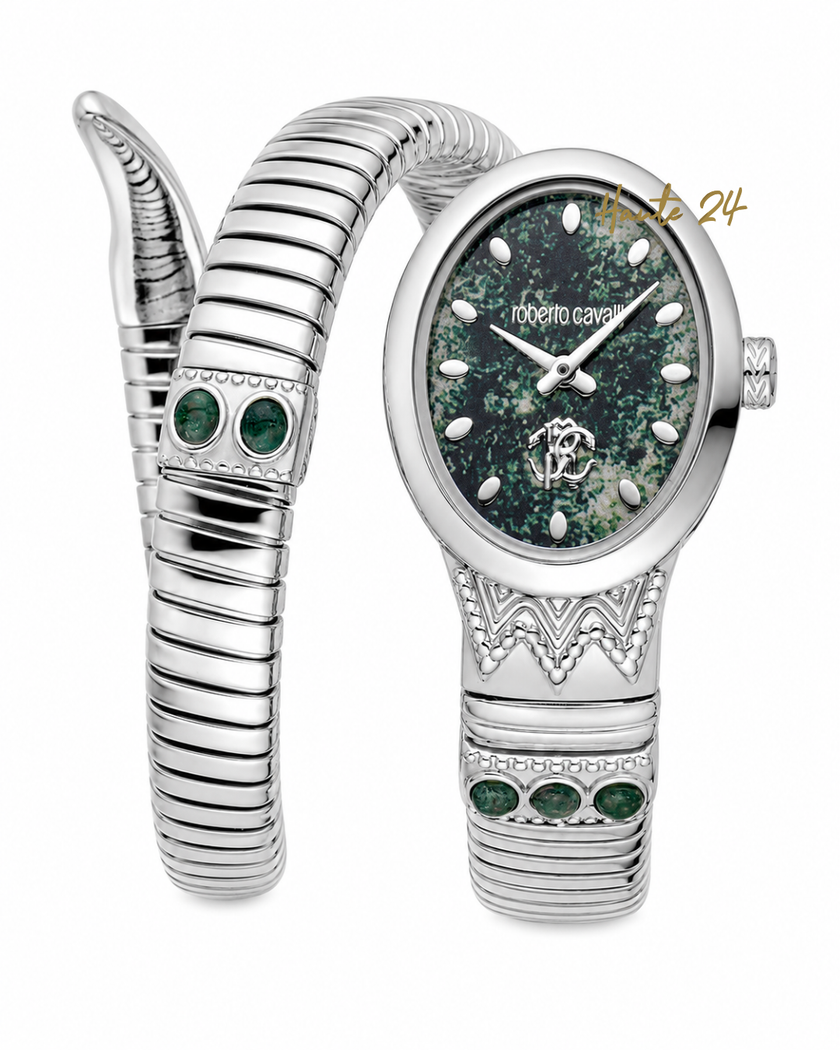 ROBERTO CAVALLI Serpente Ornato Blue Dial Ladies Watch