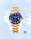 [Unused 2023] Rolex Submariner Date Blue Full Gold  Oyster 41mm