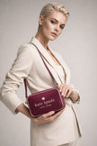 [AT DELHI] KATE SPADE  Oh Snap Colorblock Mini Camera Bag - Dark Raspberry Multi image 0