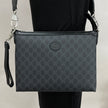 GUCCI Men's Messenger Bag Interlocking Black Supreme image 2