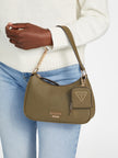 Guess Oona Shoulder Bag - Green image 4