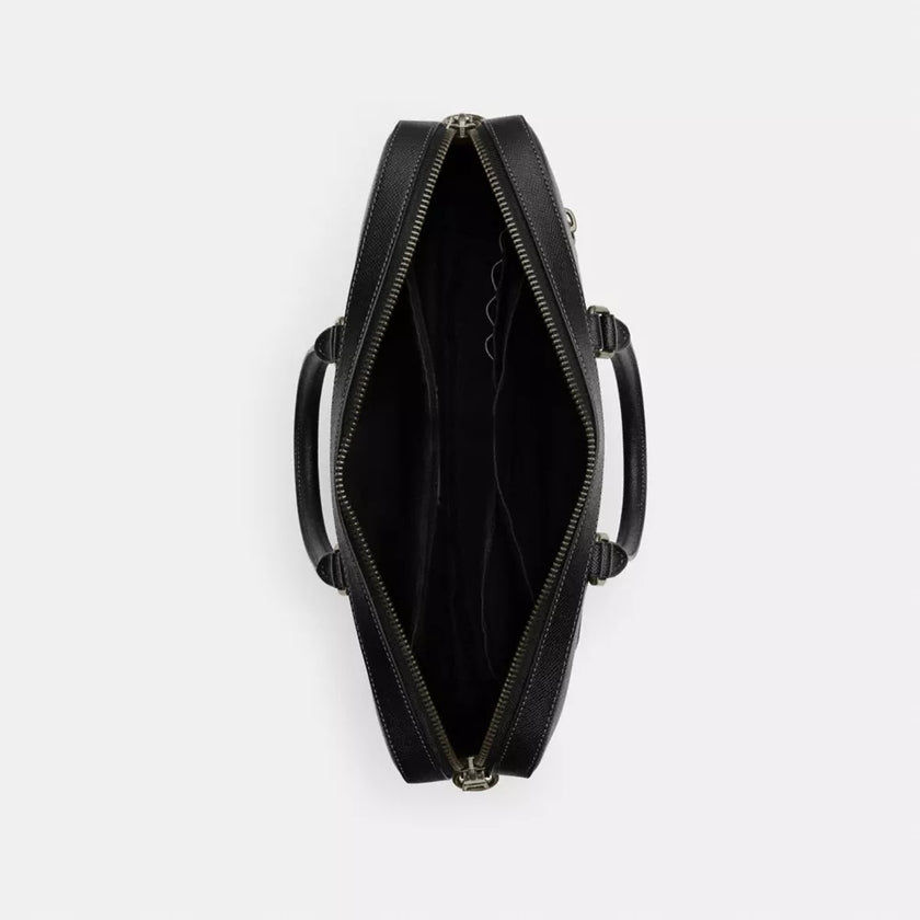 COACH Ethan Slim Brief - Gunmetal/Black image 2