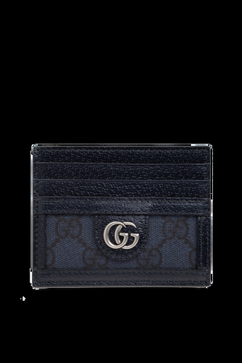 GUCCI Navy Blue Card case image 2