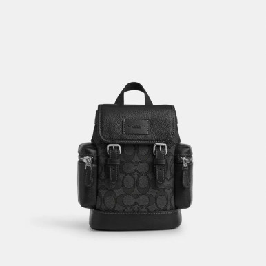 COACH Sprint Sling Pack In Signature Jacquard image 2