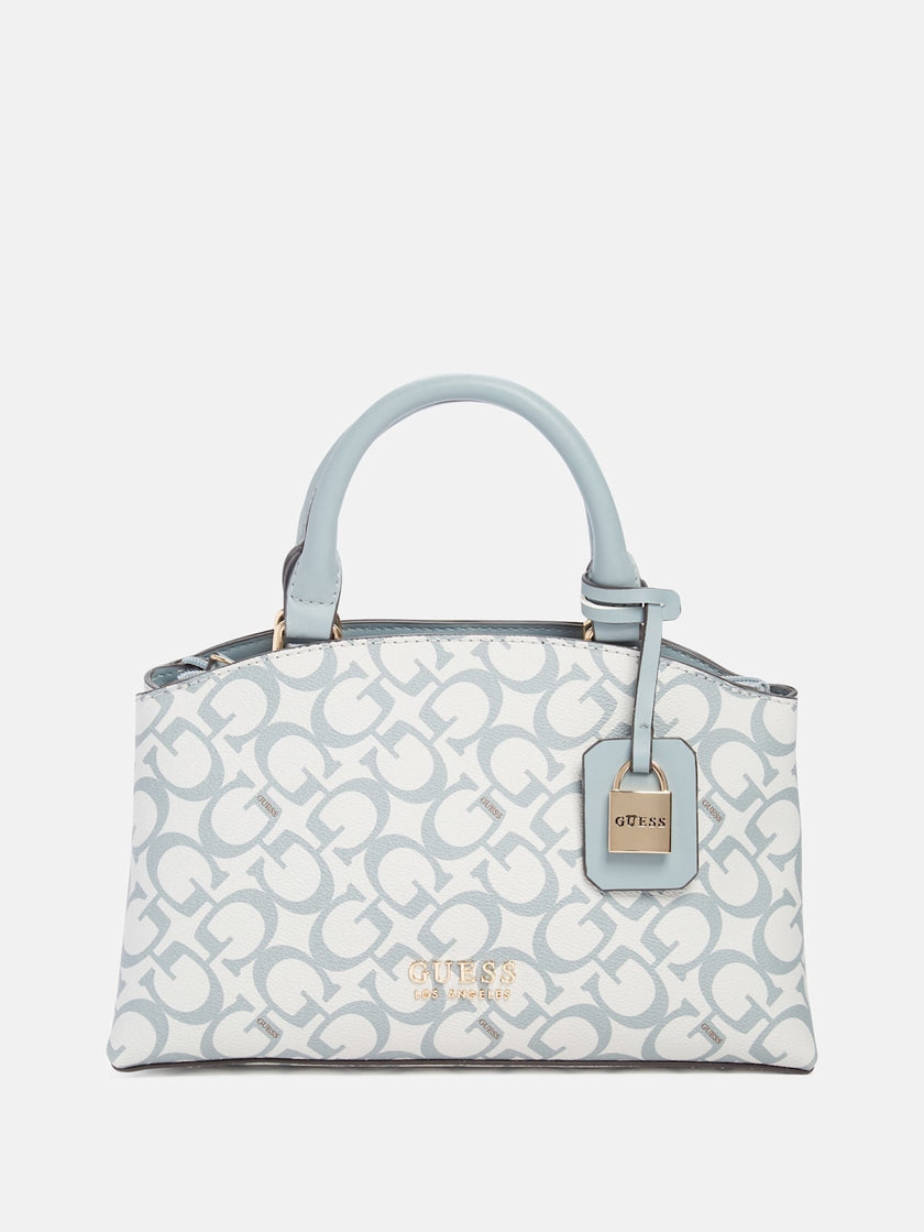 Guess Easley Small Satchel - Green image 0