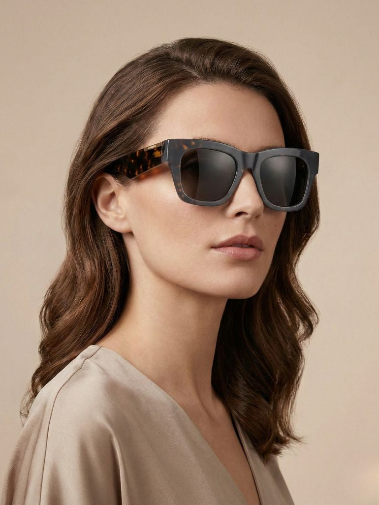 BURBERRY  Dark Grey Butterfly Ladies Sunglasses  BE4424 410687 52 image 1