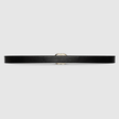 GUCCI  Gg Marmont Thin Belt - Black image 1