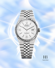 [Brand New] Rolex Land-Dweller Intense white Jubilee bracelet 127334 40 mm