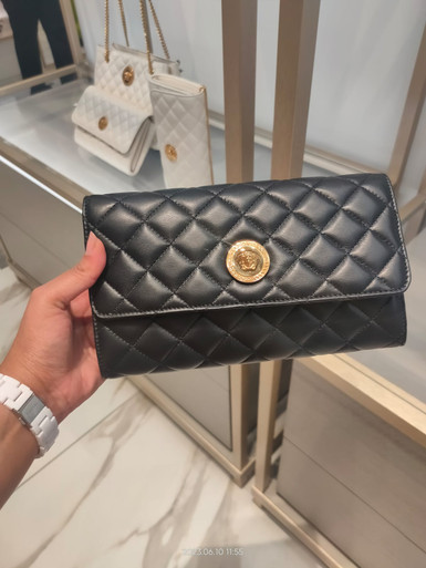 VERSACE Nappa Leather Medusa Evening Women's Bag image 6