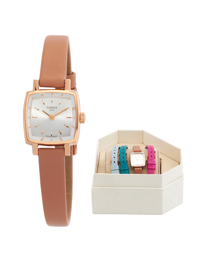 TISSOT  Lovely Summer Quartz Silver Dial Ladies Watch image 0