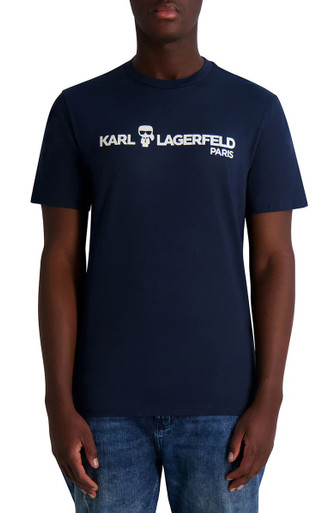 KARL LAGERFELD Core Logo Graphic T-Shirt image 1