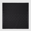 GUCCI Gg Wool And Silk Jacquard Shawl image 4