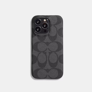 COACH Iphone 14 Pro Case In Signature Canvas image 1