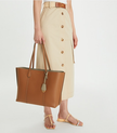 TORY BURCH Perry Triple-compartment Tote Bag - Light Umber image 1