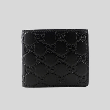 GUCCI Men's Signature GG Leather Bifold Wallet image 3