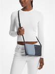 Michael Kors Jet Set Travel Small Two-Tone Logo Crossbody Bag - Navy Multi image 1
