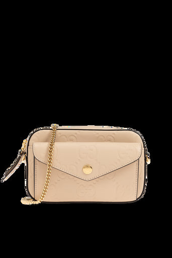 GUCCI GG Supre Mini Shoulder Bag Beige (Arriving In Delhi) image 1