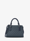 MICHAEL KORS Marilyn Small Signature Logo Messenger Bag - Admiral image 0
