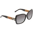 [ARRIVING] BURBERRY Grey Gradient Square Ladies Sunglasses image 2