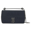 BURBERRY Navy Small Lola Horseferry Logo Canvas Bag image 2