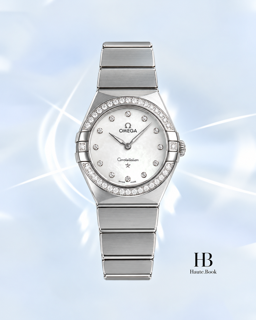 [Brand New] Omega Constellation Diamond Mother-of-Pearl Dial 131.15.28.60.55.001 28 mm