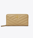 TORY BURCH Kira Chevron Zip Continental Wallet image 1