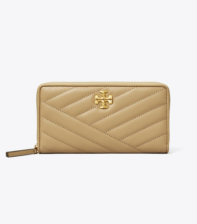 TORY BURCH Kira Chevron Zip Continental Wallet image 1