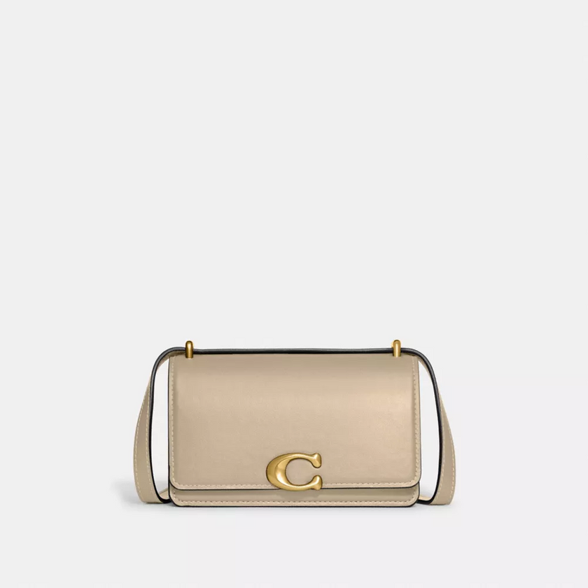COACH Bandit Crossbody Bag - Brass/Ivory image