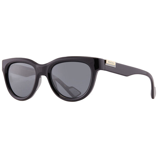 Gucci Grey Mirror Oval Men's Sunglasses image 2