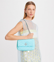 TORY BURCH Small Kira Chevron Convertible Shoulder  Bag image 7