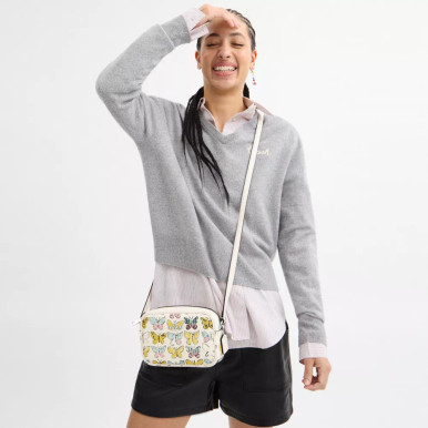 COACH Mini Jamie Camera Bag With Butterfly Print image 2