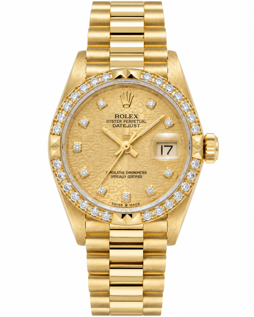 [Store Display Model] Rolex Datejust Champagne Diamond 26mm