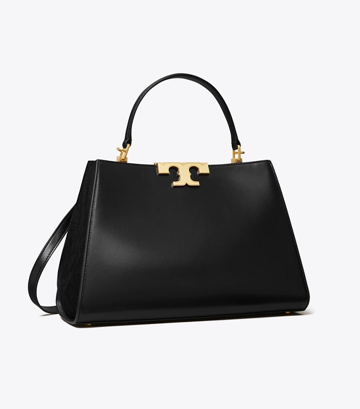 TORY BURCH Eleanor Satchel - Black image