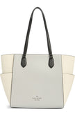 KATE SPADE Madison Laptop Tote Bag - Platinum Grey Multi image 2