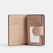 COACH  Medium Corner Zip Wallet In Signature Canvas image 3