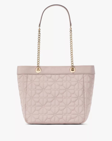 KATE SPADE Spade Flower Quilted Fabric Medium Tote image 0
