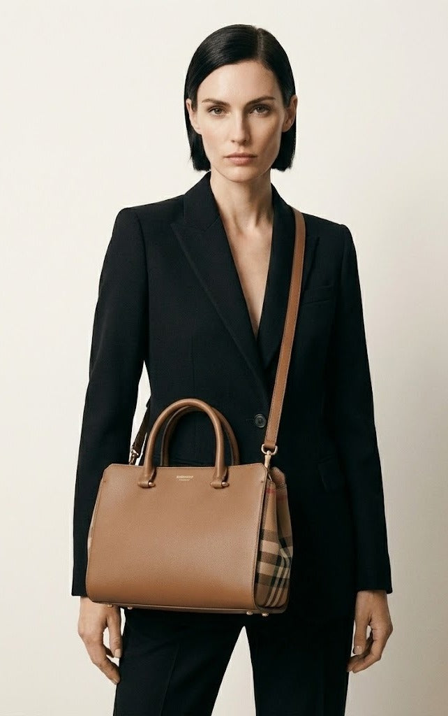 BURBERRY  Small Banwell Bag - Brown image 0