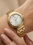 [AT DELHI] Versace Daphnis Quartz Mother of Pearl Dial Ladies Watch image 0