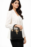 VERSACE Leather Top Handle Bag image 0