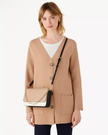KATE SPADE  Madison Willow Medium Flap Convertible Crossbody - Toasted Hazelnut Multi ( Arriving In Delhi ) image 2